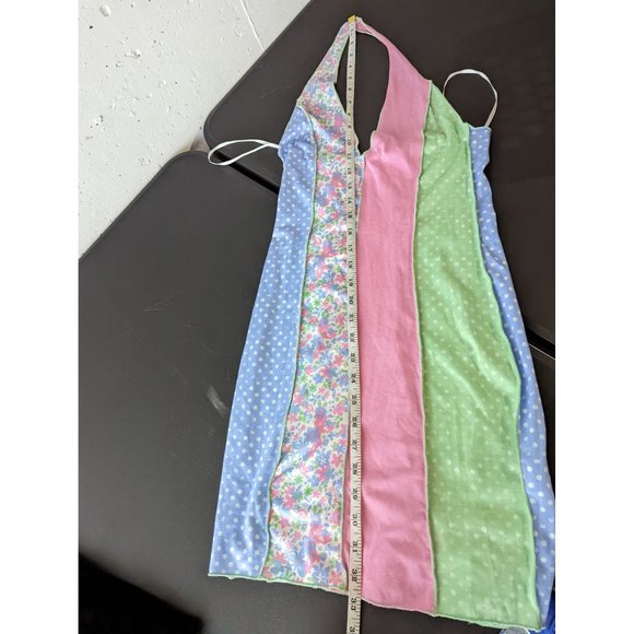 Princess Polly Women's Shanelle Splice Mini Floral Dot Patch Dress Size 2 Summer - Picture 8 of 8